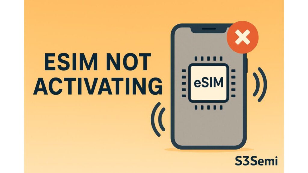 eSIM Not Activating? Here's How to Fix It