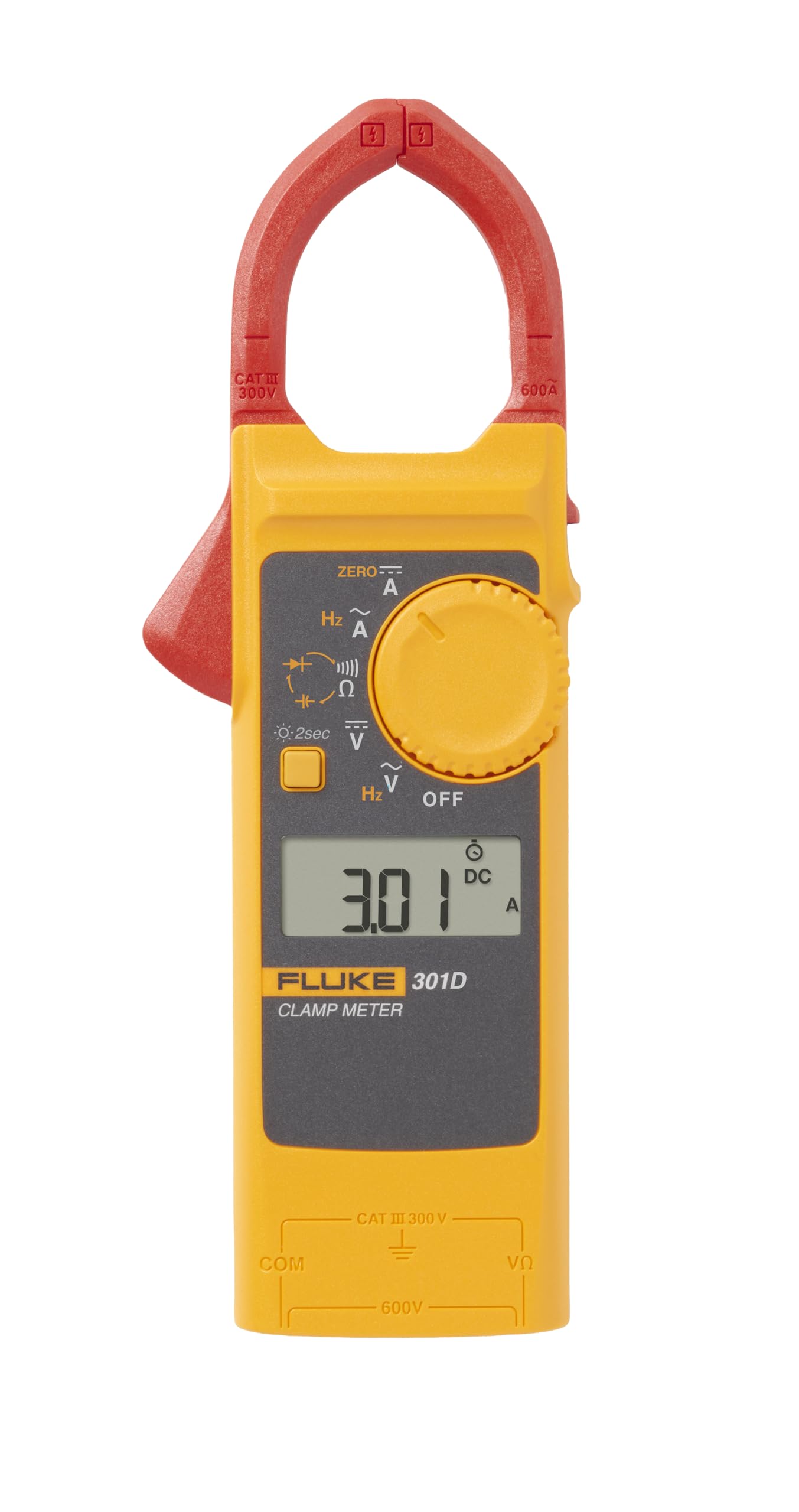 Fluke 301D AC/DC Clamp Meter