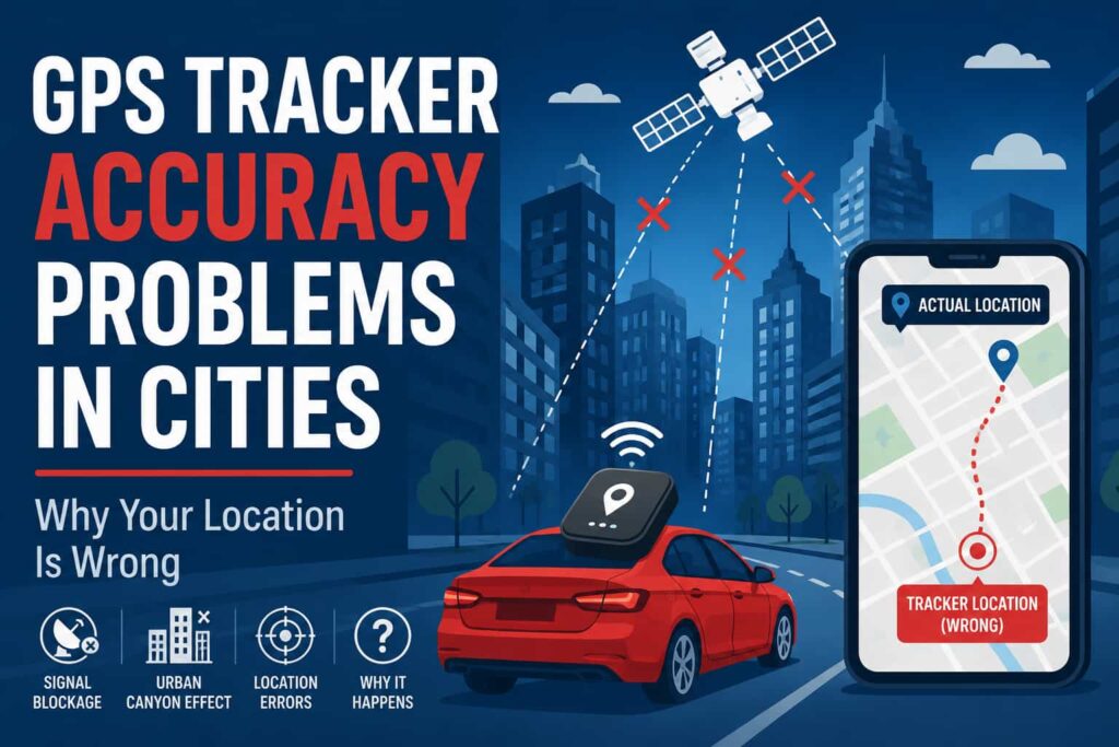GPS Tracker Accuracy Problems in Cities: Why Your Location Is Wrong (and